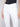 Skinny fit white twill pants with classic five-pocket style, ideal for any occasion by Charlie B.