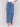 Medium blue wide-leg jeans with five-pocket design featuring a button closure and relaxed fit by Charlie B.