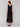 Elegant sleeveless design in a black crochet maxi dress by Charlie B.