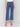 Pull-on style medium blue jeans with flare fit by Charlie B.