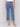 Cropped medium blue jeans featuring stretch denim by Charlie B.