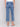 Versatile straight fit medium blue cropped jeans by Charlie B.