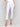 White slim cropped pants featuring stretch twill fabric by Charlie B.