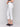 Pull-on white capri pants with stylish folded cuffs by Charlie B.