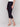 Elegant black capris featuring comfortable folded cuffs by Charlie B.