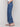 Medium blue wide-leg jeans with a raw edge hem and regular rise by Charlie B.