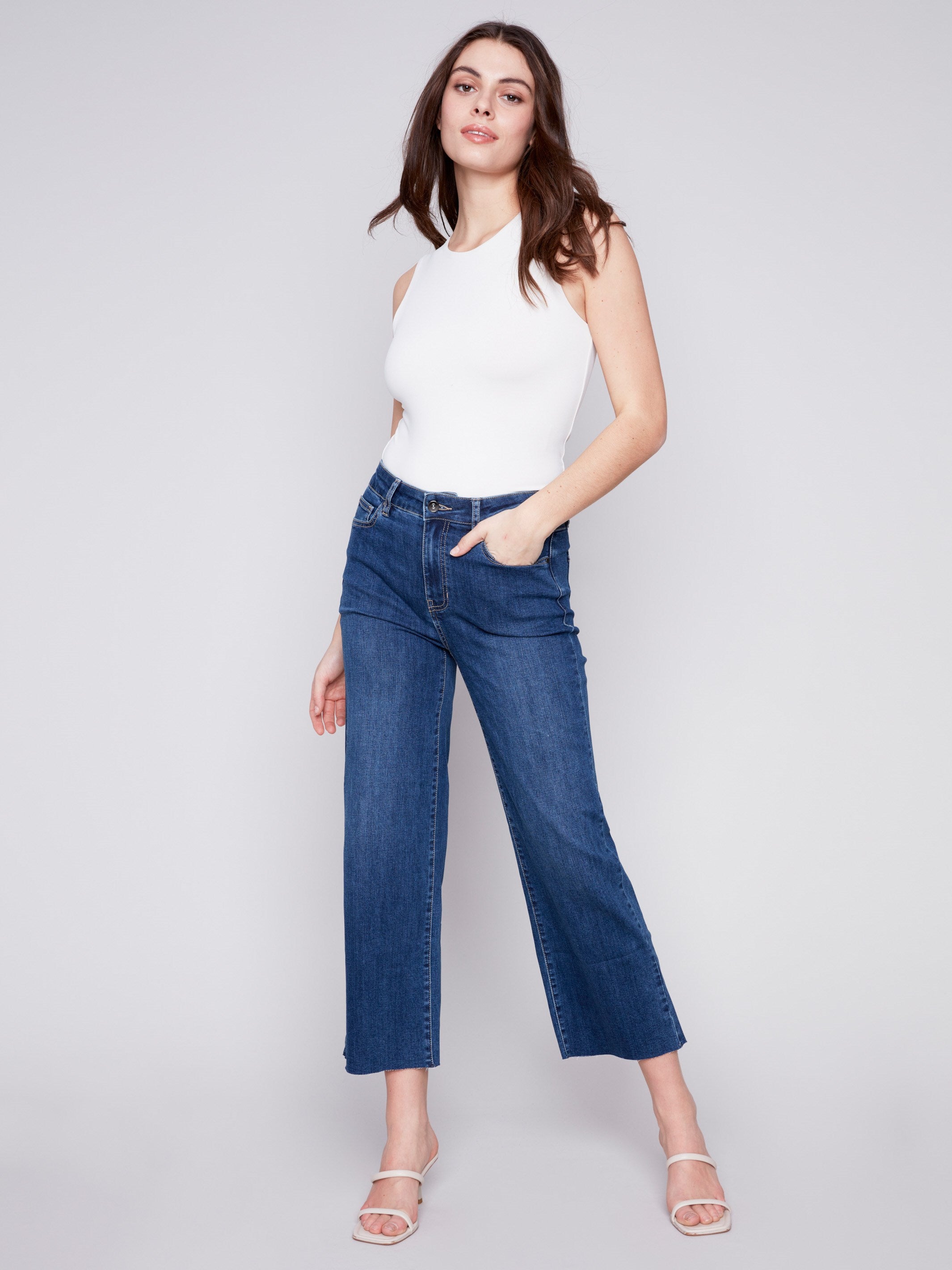 Vtg Def Jam University Womens Capris Size 9/10 Blue Denim Jeans 30x20”  Inseam