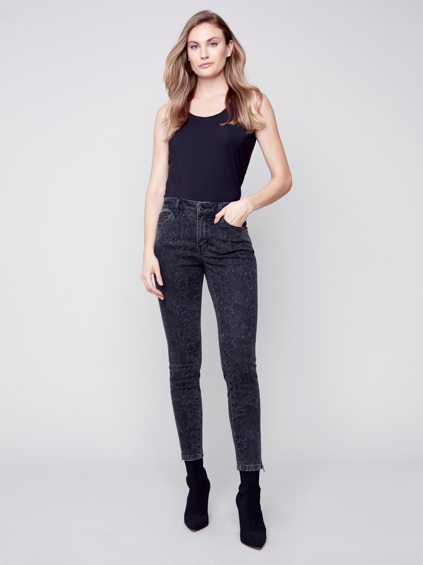 Charcoal 2024 skinny jeans